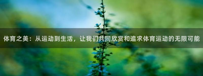 3377体育在线：体育之美：从运动到生活，让我们共同欣赏和追求体育运动的无限可能